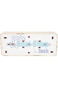 Розетка 3-м ОП Октава 16А РС23-3-ОС с заземл. сосна ИЭК ERO31-K03-16-DC