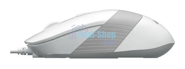Комплект клавиатура+мышь A4Tech FStyler F1010 проводной, USB, 1600 DPI, белый/серый