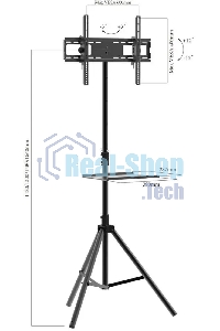 Подставка для телевизора Arm Media TR-STAND-2 черный, 32