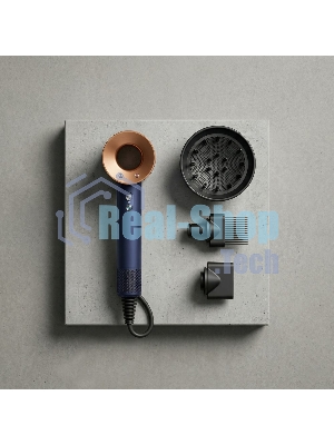 Фен Dyson Supersonic HD07 Prussian Blue/Copper синий/медный, 1600 Вт