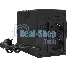 Источник бесперебойного питания ExeGate SpecialPro Smart LLB-600.LCD.AVR.2SH / 600 ВА / 360 Вт / 2 x CEE 7 (евророзетка)