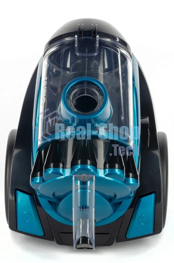 Пылесос Eurostek EVC-3001 синий, 400/2200 Вт, уборка сухая, пылесборник контейнер 2.5 л