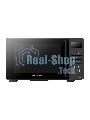 Микроволновая печь Willmark WMO-205DB черный 20л 700Вт кнопки, поворотный механизм
