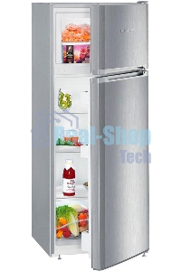 Холодильник Liebherr CTELE 2531-26 001 серебристый двухкамерный 189/44л морозилка сверху