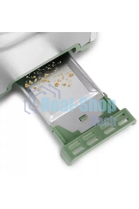 Тостер Kitfort КТ-6070 930Вт фисташковый/серебристый