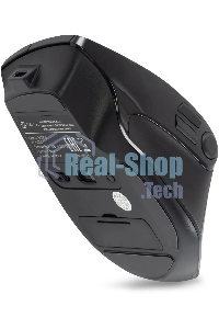 Мышь беспроводная Oklick 502MW черный, 2400 dpi, радиоканал, Bluetooth, USB, кнопки - 9