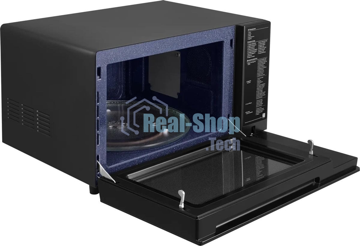 Микроволновая печь Samsung MC32DG7646KKBW черный 32л. 900Вт переключатели - поворотный механизм
