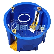 Коробка установочная 68х45 мм для твердых стен IP20 TOKOV ELECTRIC