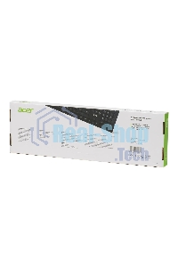 Клавиатура проводная Acer OKW122, USB, черный