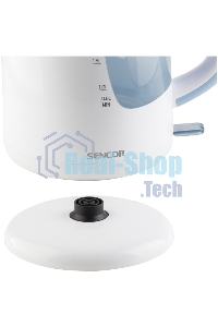 Чайник электрический Sencor SWK 2510WH пластик, 2,5 л, 2200 Вт, белый
