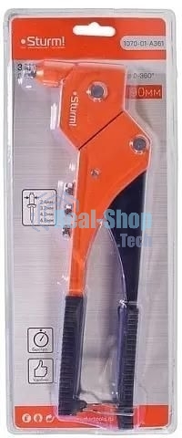 Заклепочник Sturm! 1070-01-A361 поворотный 0-360°
