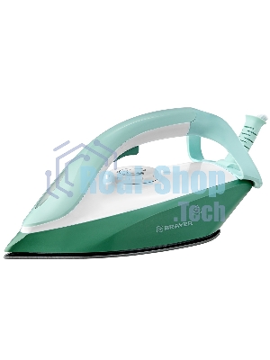 Парогенератор Brayer BR4154 серый/ мятный/зеленый, 2200 Вт, 160 г/мин, 480 г/мин, 1200 мл