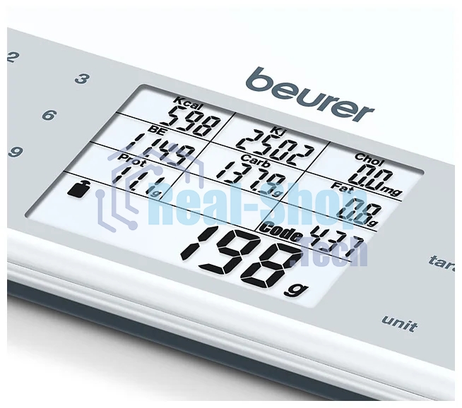 Весы кухонные Beurer DS61 макс.вес:5кг белый