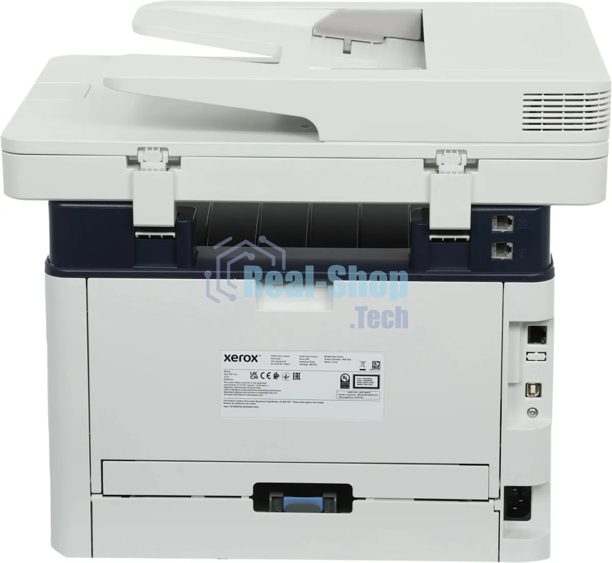МФУ лазерное Xerox B235 (B235V_DNI), A4, ч/б, печ. до 34 стр/мин., скан. до 23 стр/мин., 600x600dpi, Wi-Fi, USB, Ethernet
