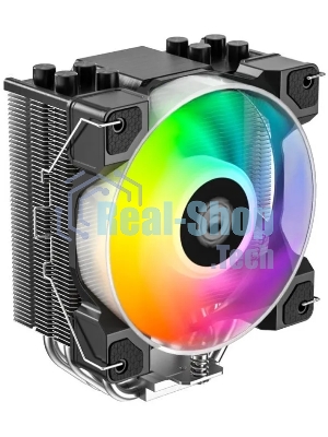 Кулер ID-Cooling SE-214-XT DF ARGB черный 120мм алюминий/медь 1500rpm 27db 4-pin 180W 150мм