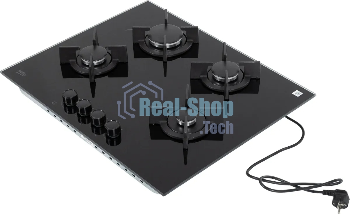 Газовая варочная панель Beko HING 642202 SB, черный