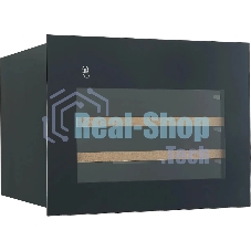 Винный шкаф встраиваемый Hyundai HBWC 0461 SCT 1-нокамерн. черный