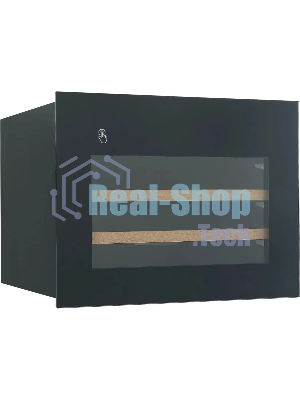 Винный шкаф встраиваемый Hyundai HBWC 0461 SCT 1-нокамерн. черный