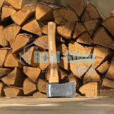 Топор кованый Denzel 1130 г, американский тип, буковая рукоятка, 430 мм, EFP