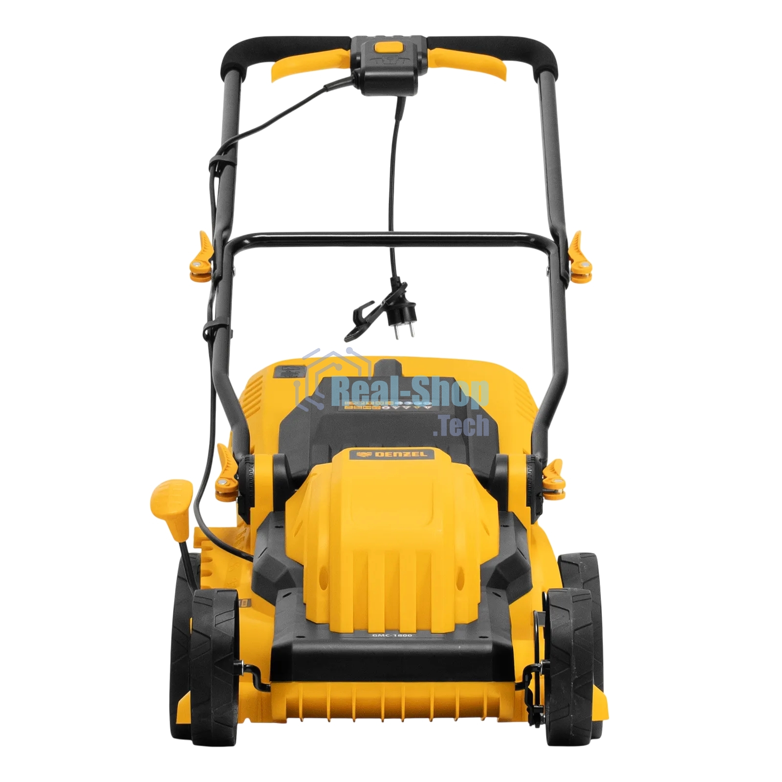 Газонокосилка электрическая Denzel GMC-1800, шир. 38см, 1800 Вт, 6 уров., травосб. 35 л