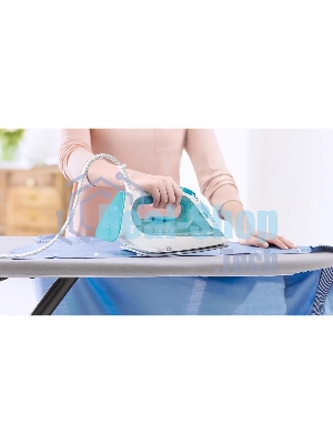 Утюг Braun SI 3041 GR TexStyle 3 белый/бирюзовый, 2350 Вт, 45 г/мин, 150 г/мин, 270 мл