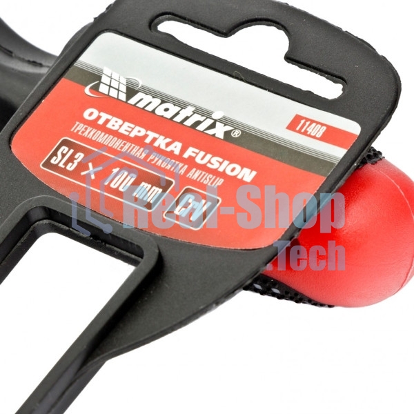 Отвертка Matrix SL30 3-х компонентная рукоятка anti slip