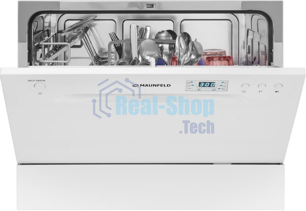 Встраиваемая посудомоечная машина Maunfeld MLP-06DW, белый, 44.8 см, 6 компл., 49 дБ, класс A+