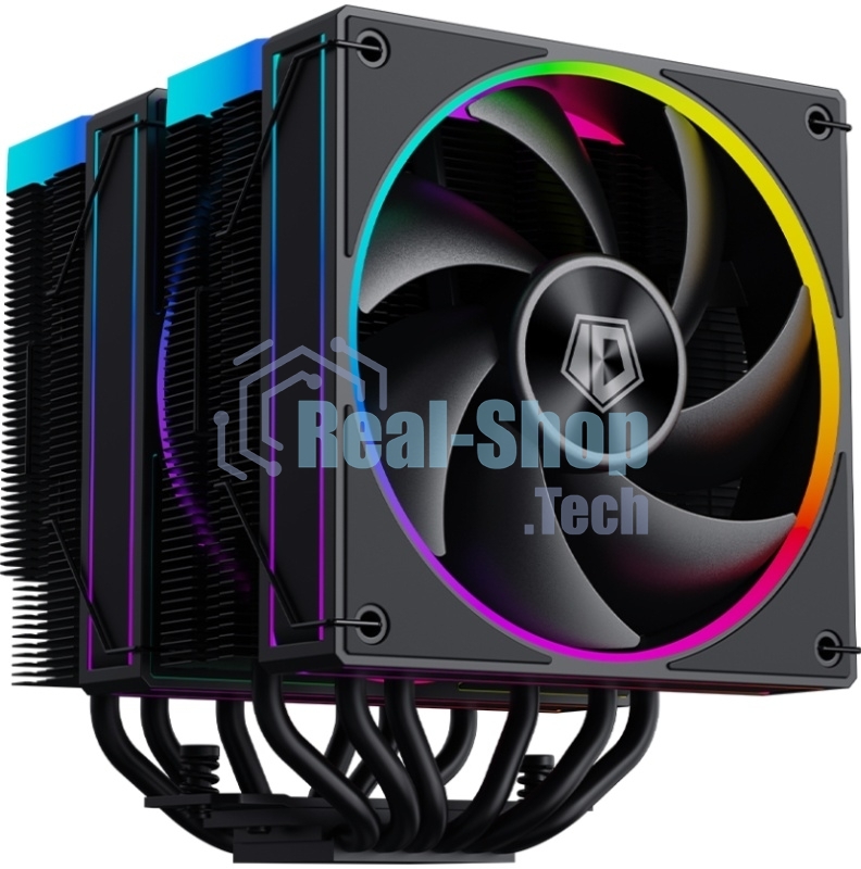 Устройство охлаждения(кулер) ID-Cooling Frozn A620 ARGb черный 120мм алюминий+медь 2000rpm 30db 4-pin 270W 154мм