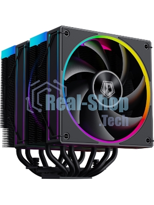 Устройство охлаждения(кулер) ID-Cooling Frozn A620 ARGb черный 120мм алюминий+медь 2000rpm 30db 4-pin 270W 154мм