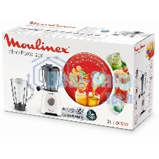 Блендер стационарный Moulinex Blendforce LM42Q110 600 Вт, белый