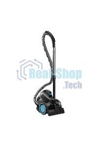 Пылесос Galaxy Line GL 6224 серый/голубой, 300/2400 Вт, уборка сухая, пылесборник контейнер, 2 л