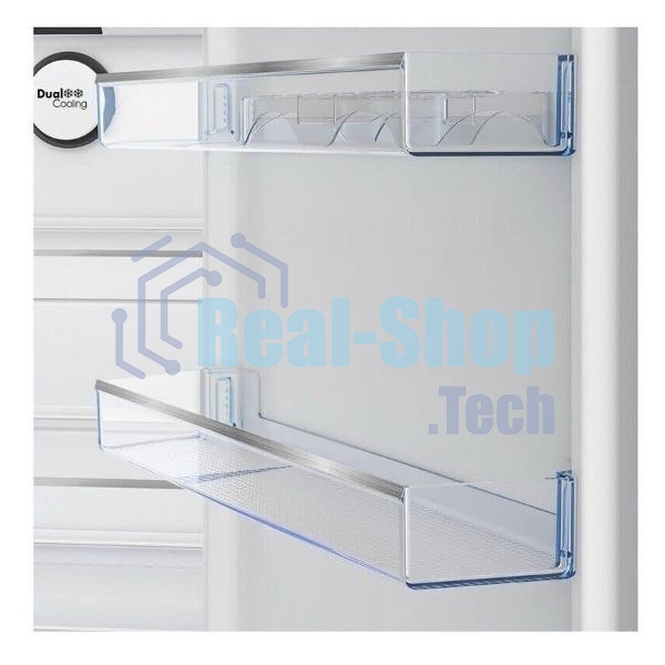 Холодильник Beko B1RCNK272G серый, двухкамерный 163/76л морозилка снизу