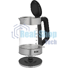 Чайник электрический Rondell RDE-1008 1.7л. 2200Вт прозрачный корпус: стекло