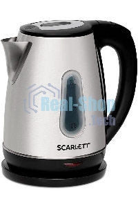 Чайник электрический SCARLETT SC-EK21S36, 1.8л, 2200 Вт, черный