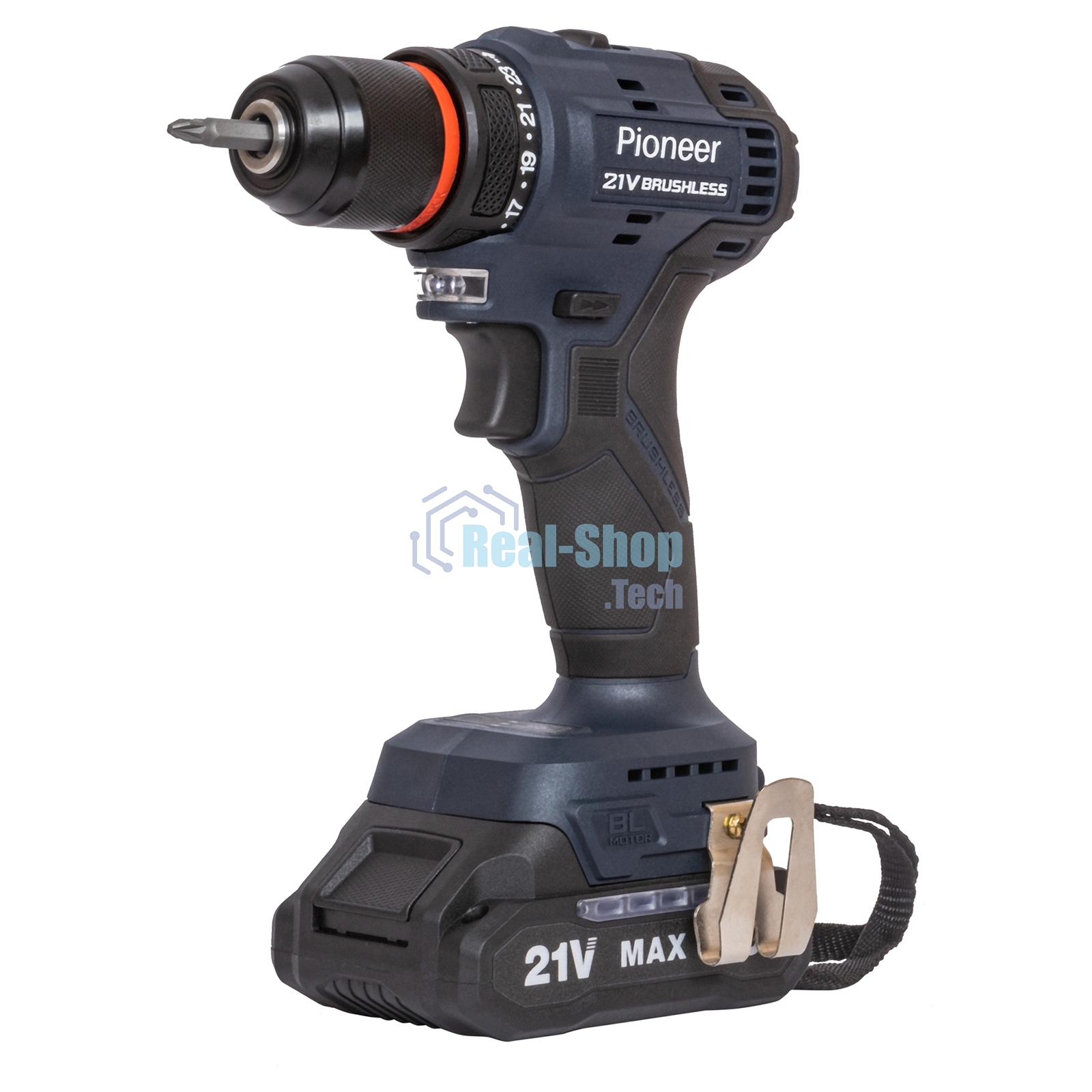 Дрель-шуруповерт аккумуляторная Pioneer CD-E2012BL-01C