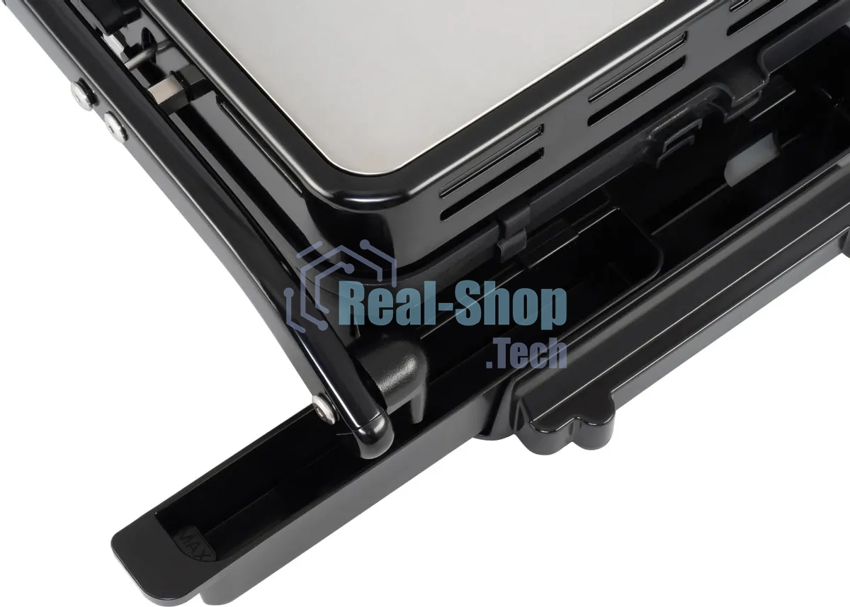 Гриль электрический Hyundai HYG-5020 2000Вт серебристый/черный