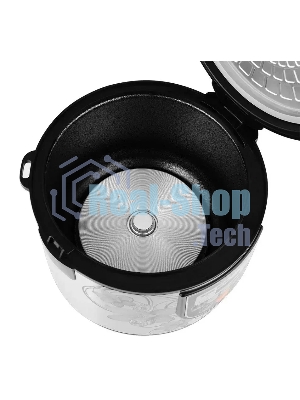 Мультиварка Centek CT-1498 Ceramic черный, сталь 700 Вт, 5.0л, КЕРАМИЧЕСКОЕ ПОКРЫТИЕ ЧАШИ, 10 пр-м.