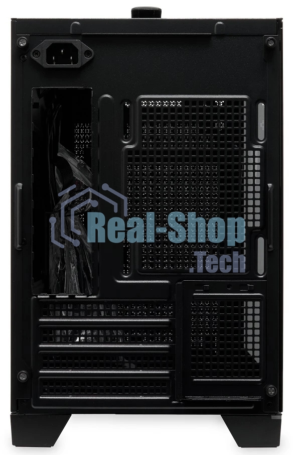 Компьютерный корпус без блока питания Case HSPD M211, Mesh Mini-tower, Black, TG, 0.7 SPCC, no fans,mATX, mITX, 175/330/150мм, 2x2.5
