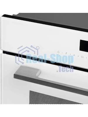 Духовой Шкаф электрический с паром Maunfeld MCMO5016STGW, 50л, дверца с 2 стеклами, белый