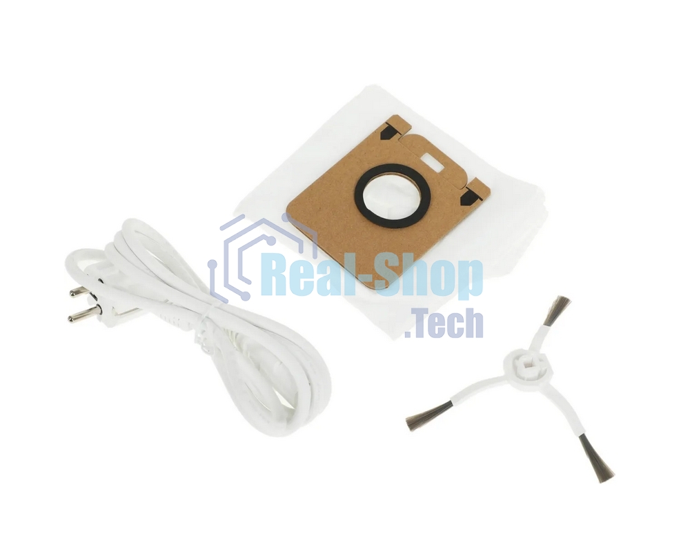 Робот-пылесос Dreame RLS3D Vacuum and Mop D10 Plus белый, 46 Вт, 5200 мА·ч Li-Ion, уборка сухая/влажная, пылесборник контейнер 0.4 л