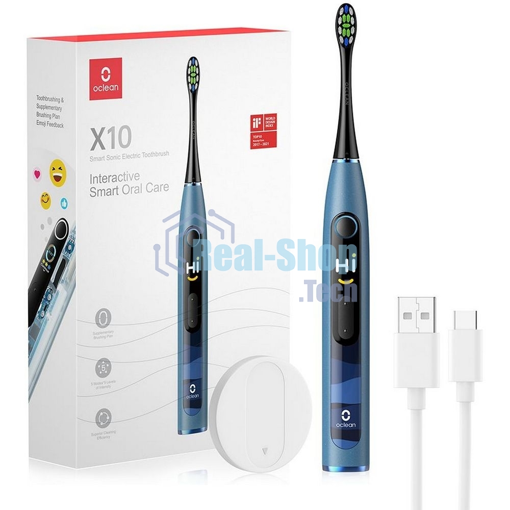 Зубная щетка электрическая Oclean X 10 R3100 синий