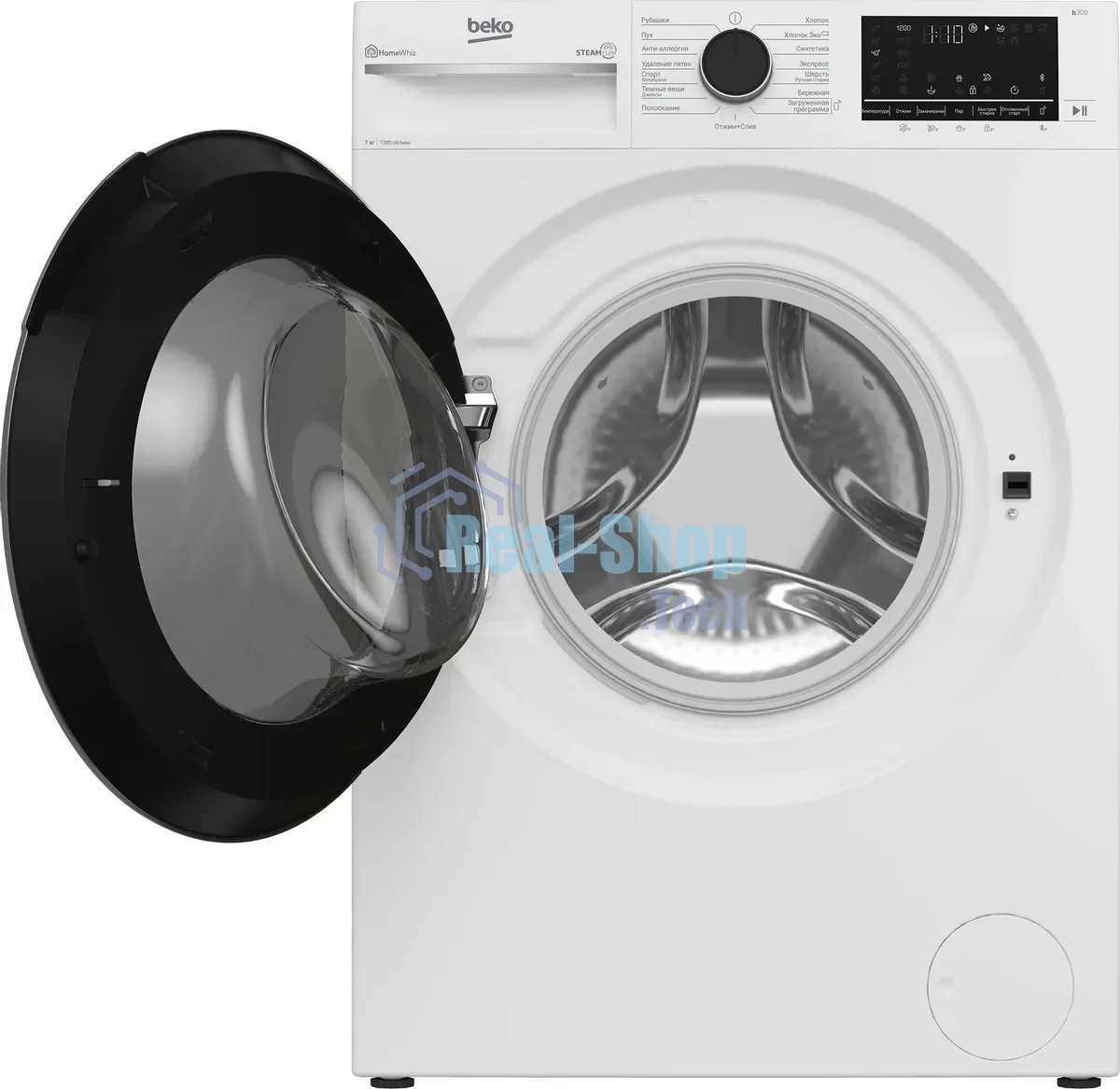 Стиральная машина Beko B3WFR572WB белый, загрузка фронтальная 7 кг, 1200 об/мин., класс: А