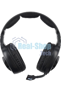 Гарнитура беспроводная/проводная с микрофоном Оклик HS-L575G черный накладные BT оголовье (1895253)
