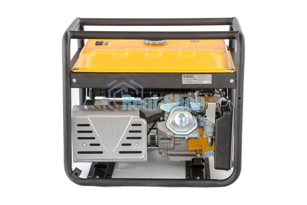 Электрогенератор бензиновый Denzel PS-55EA, 5.5 кВт, 85 дБ, 86 кг