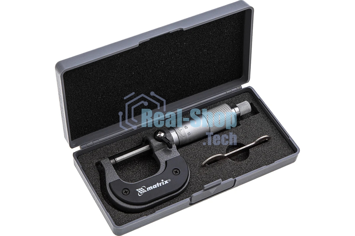 Микрометр механический Matrix 0-25 мм