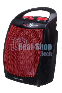 Тепловентилятор Starwind SHV2001, черный/красный, 1600 Вт, 15 м2, термостат