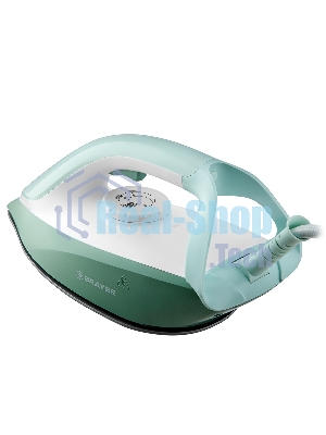 Парогенератор Brayer BR4154 серый/ мятный/зеленый, 2200 Вт, 160 г/мин, 480 г/мин, 1200 мл