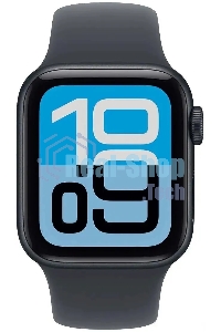 Умные часы Apple Watch SE 3 2025 A3325 44мм OLED корп.темная ночь Sport Band рем.темная ночь разм.брасл.:M/L (MEHQ4LW/A)