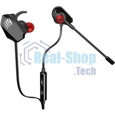Гарнитура Mad Catz E.S. PRO+ чёрный, проводная, mini jack 3.5 мм, вставные