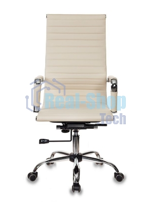 Кресло Бюрократ CH-883/IVORY слоновая кость, экокожа